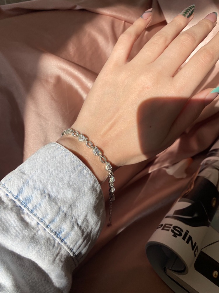 diamond heart bileklik | xuping