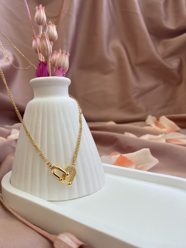 gold tffny kolye | çelik