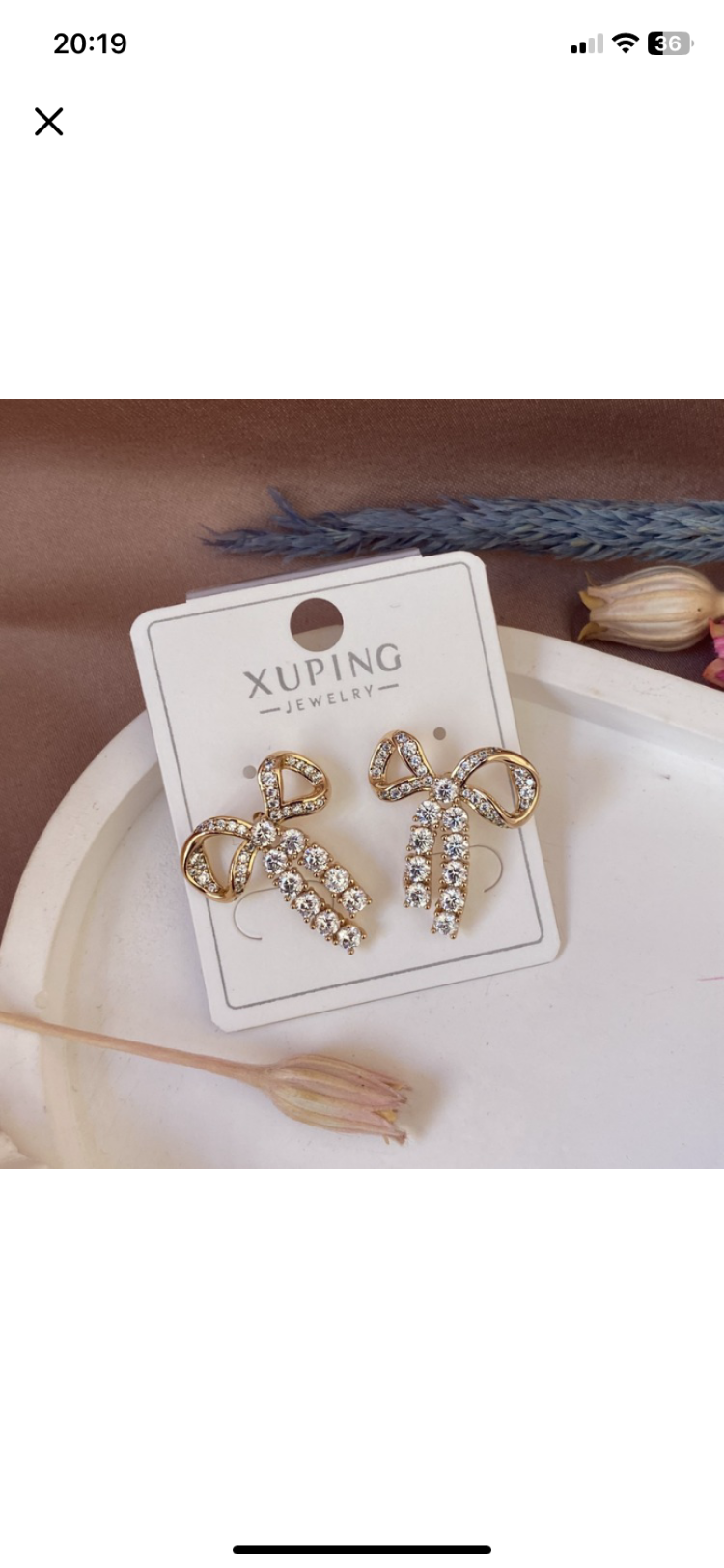 kurdele küpe | xuping