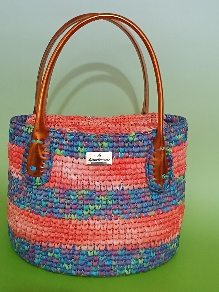 Disco Turuncu Boho Stil( Çanta&Küpe)