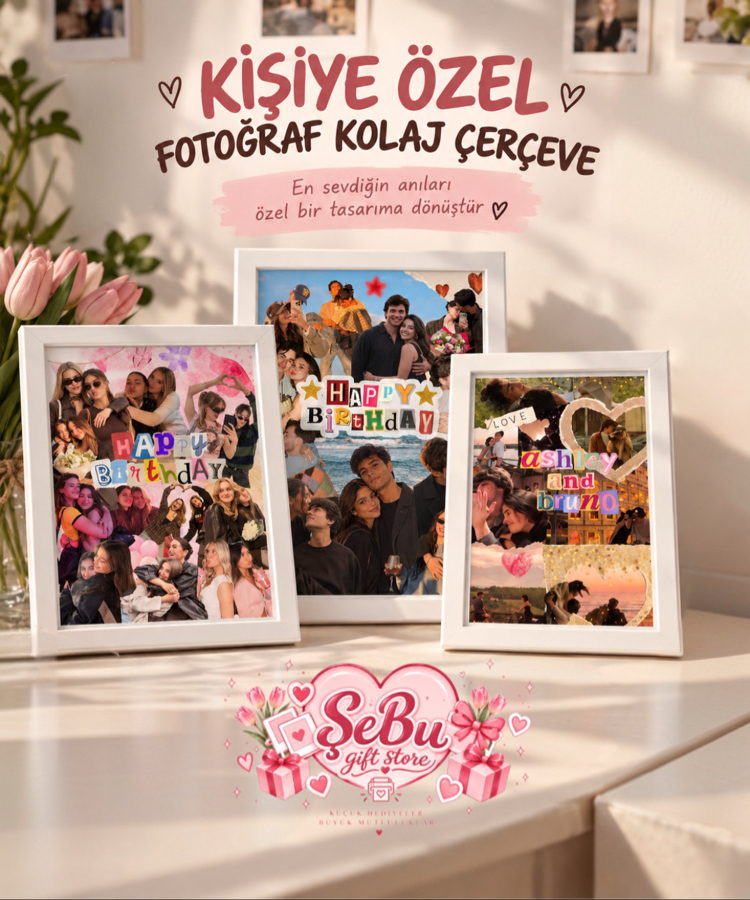 Kişiye Özel Anı Çerçeveleri 13x18 Boyutu