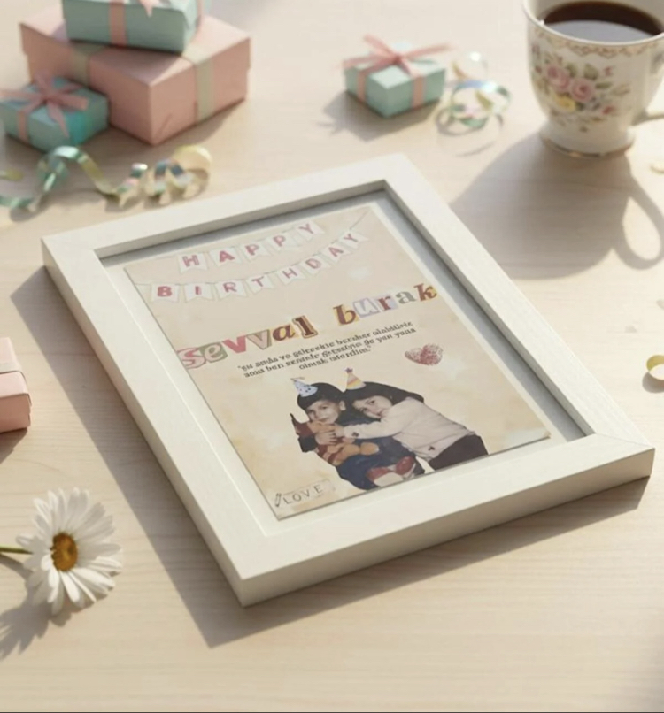 Çocukluk Fotoğrafları Birleştirme Editi+ Çerçeve