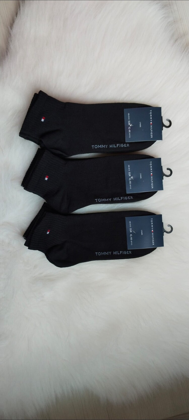 Tommy Hilfiger üçlü erkek çorap 