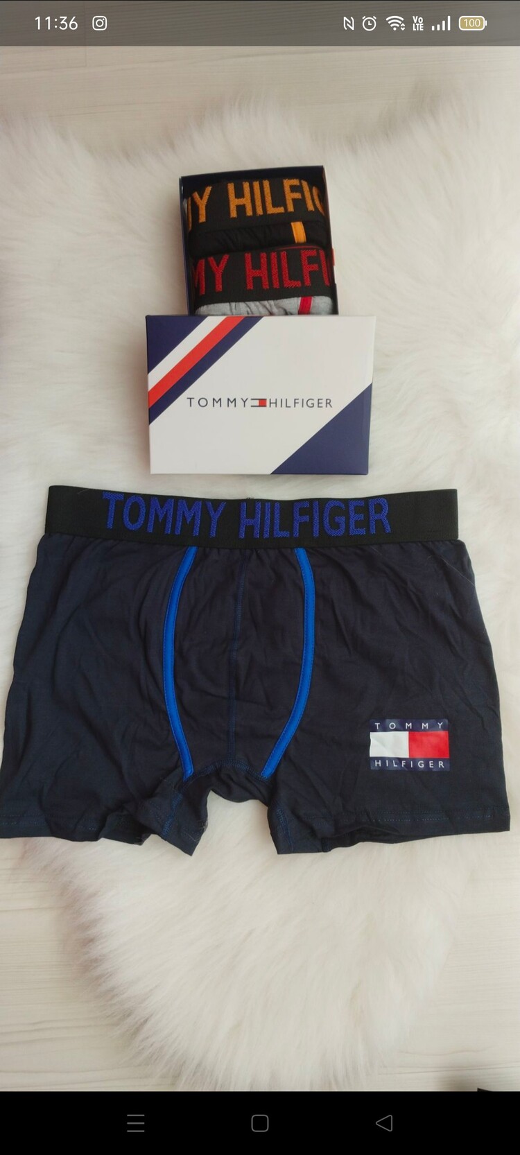 XXL Tommy Hilfiger üçlü boxer 