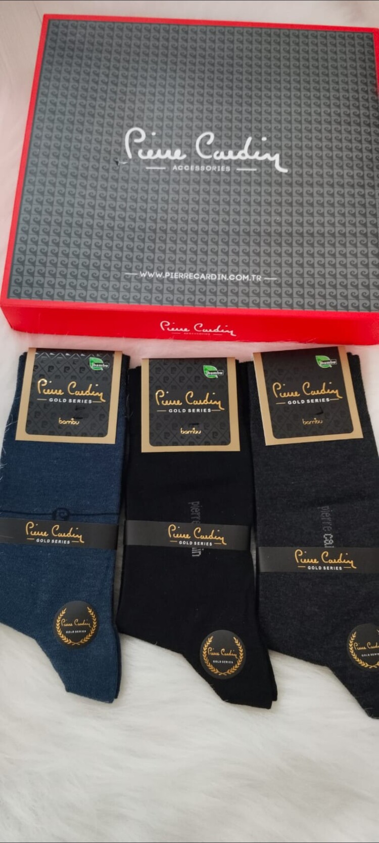 Pierre Cardin erkek çorap Bir çift