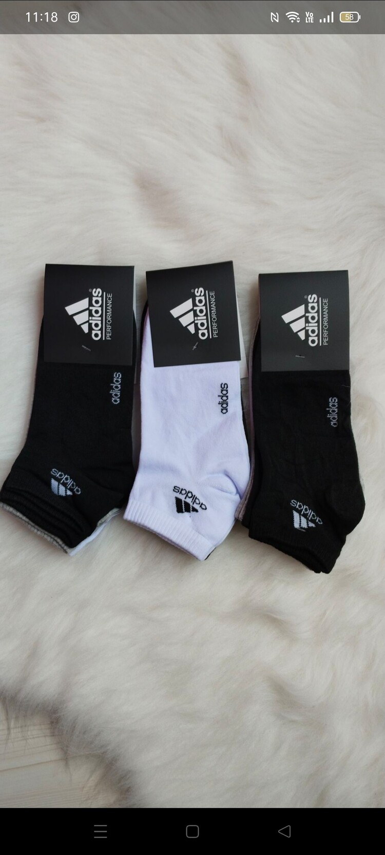 kaliteli adidas erkek çorap
