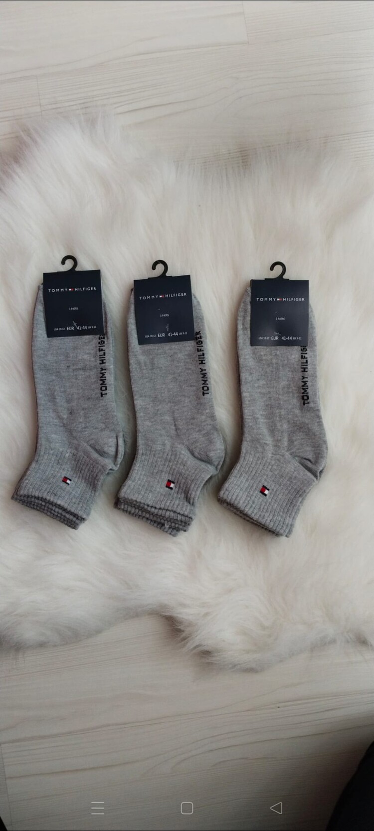 Tommy Hilfiger üçlü erkek çorap 