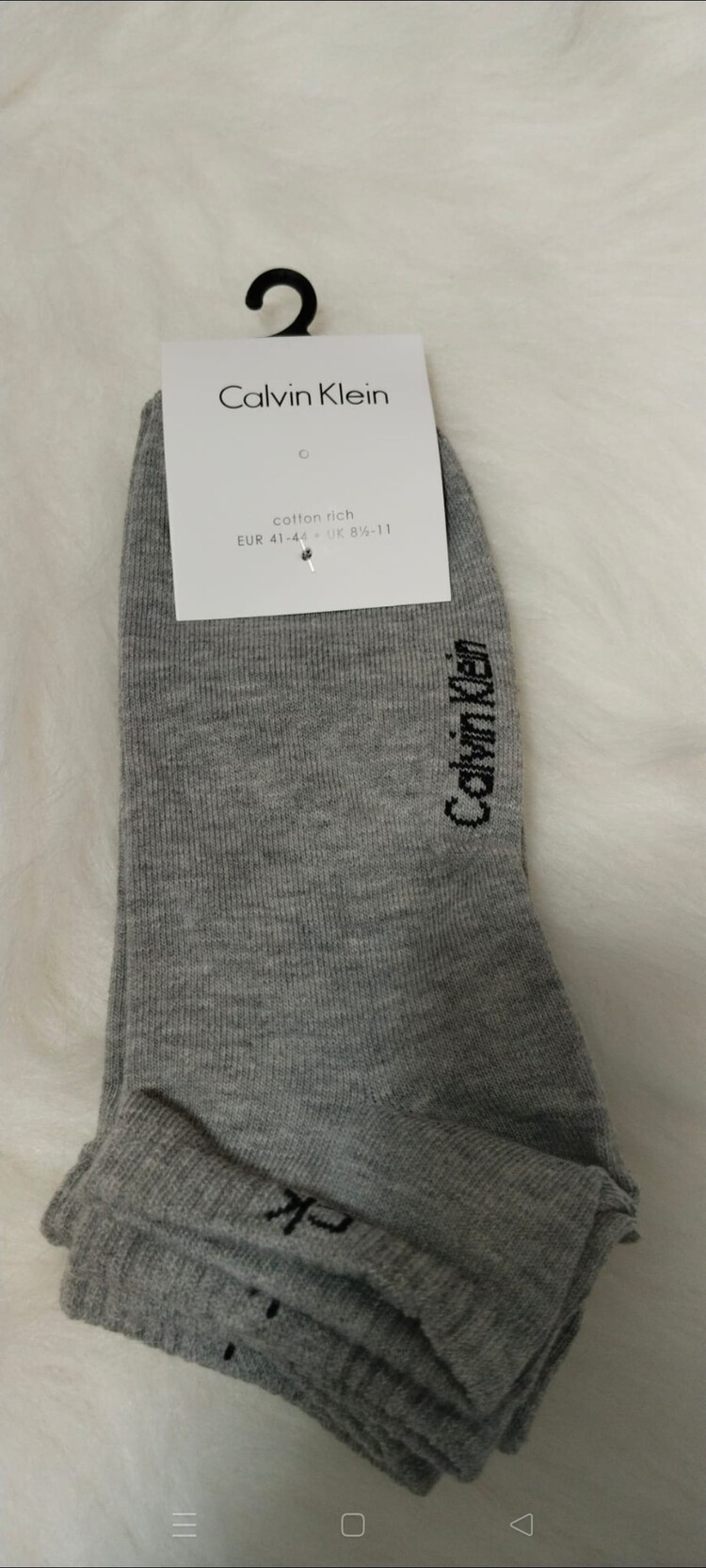 calvin Klein erkek çorap Bir çift