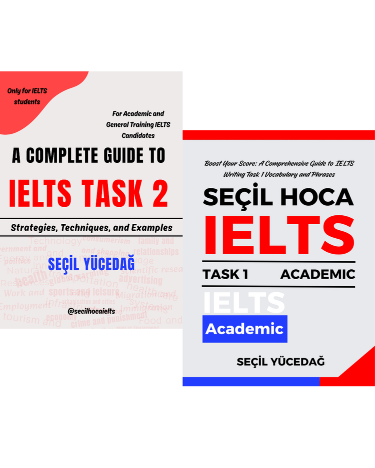 İKİ KİTAP KAMPANYASI: A Complete Guide to IELTS Task 2 + IELTS Task 1 Booklet