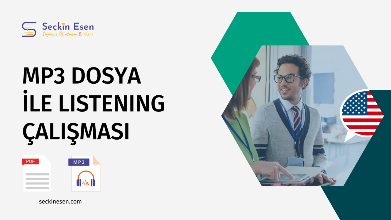 3 ADET A1/A2 Seviye İngilizce Okuma ve Dinleme Egzersizi PDF + MP3