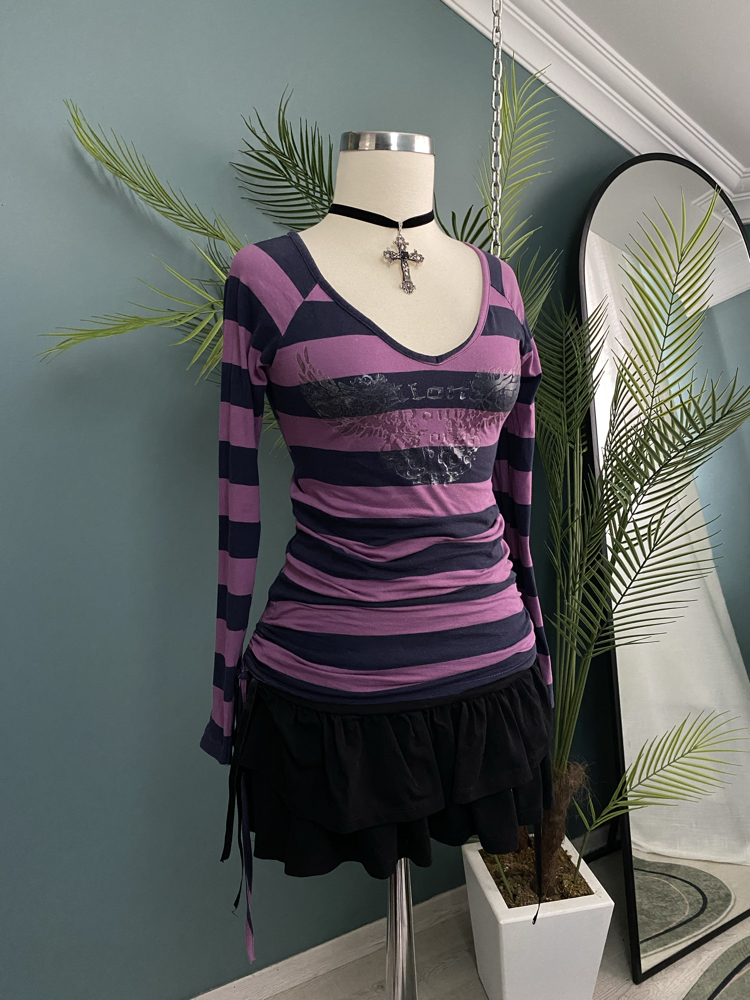 Wing Graphic Long Sleeve Top 