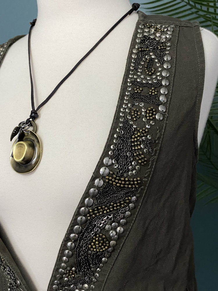 Chain Detail Vest