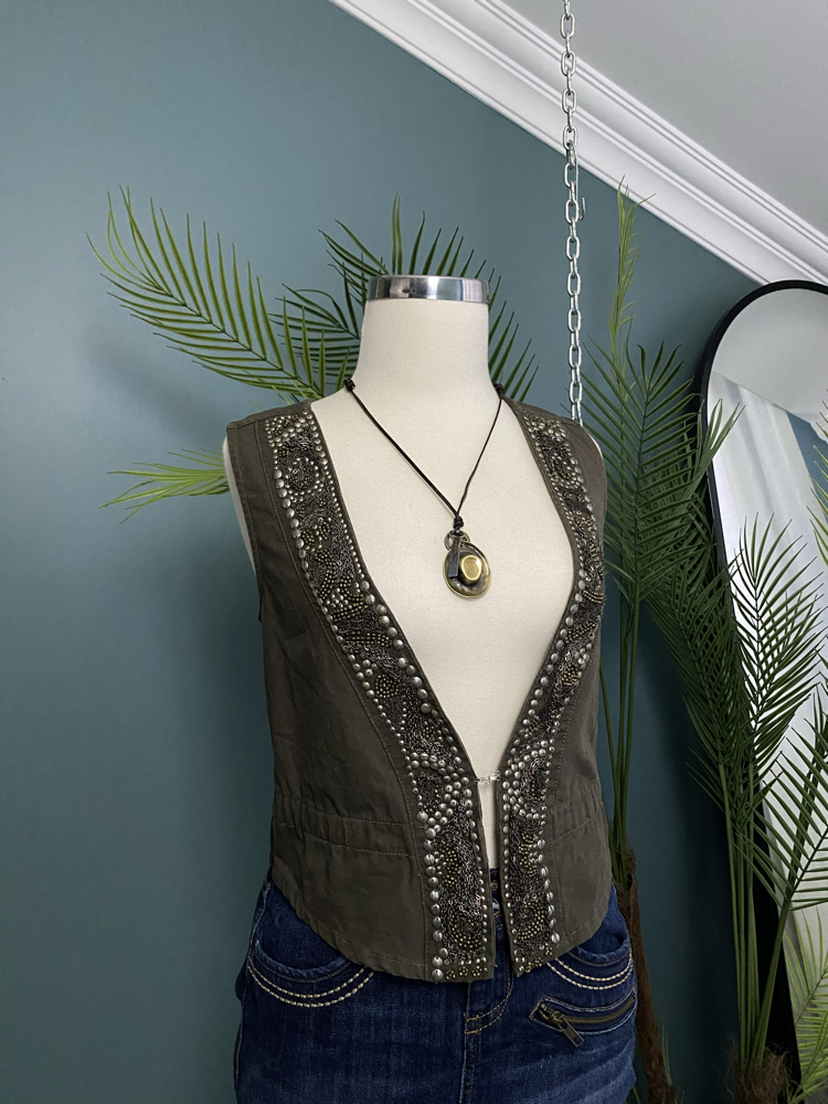 Chain Detail Vest