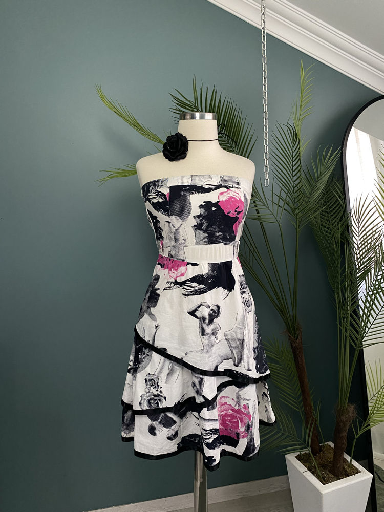DEPT Strapless Dress