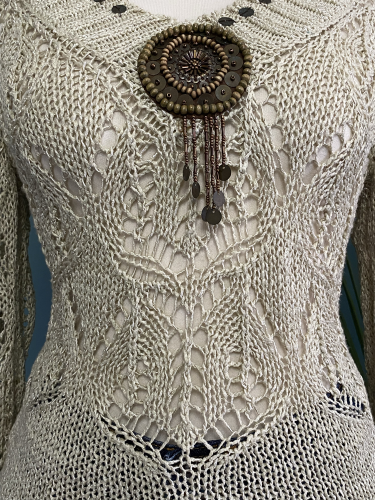 Crochet Knit Top