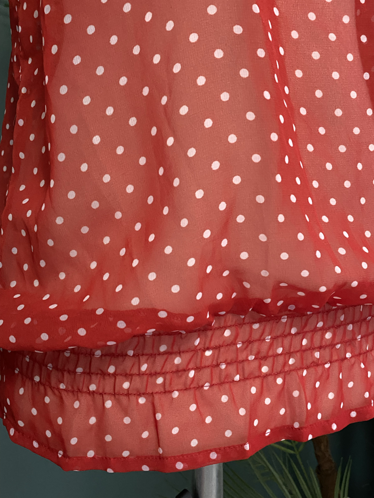 Red Polka Dot Top 