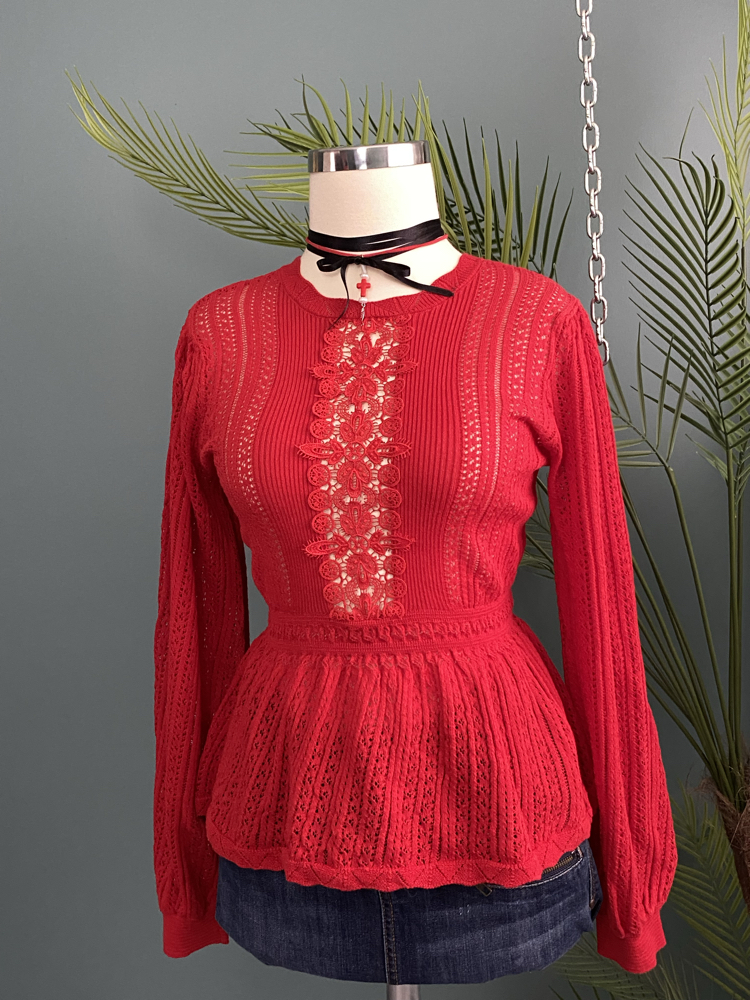 Peplum Knit