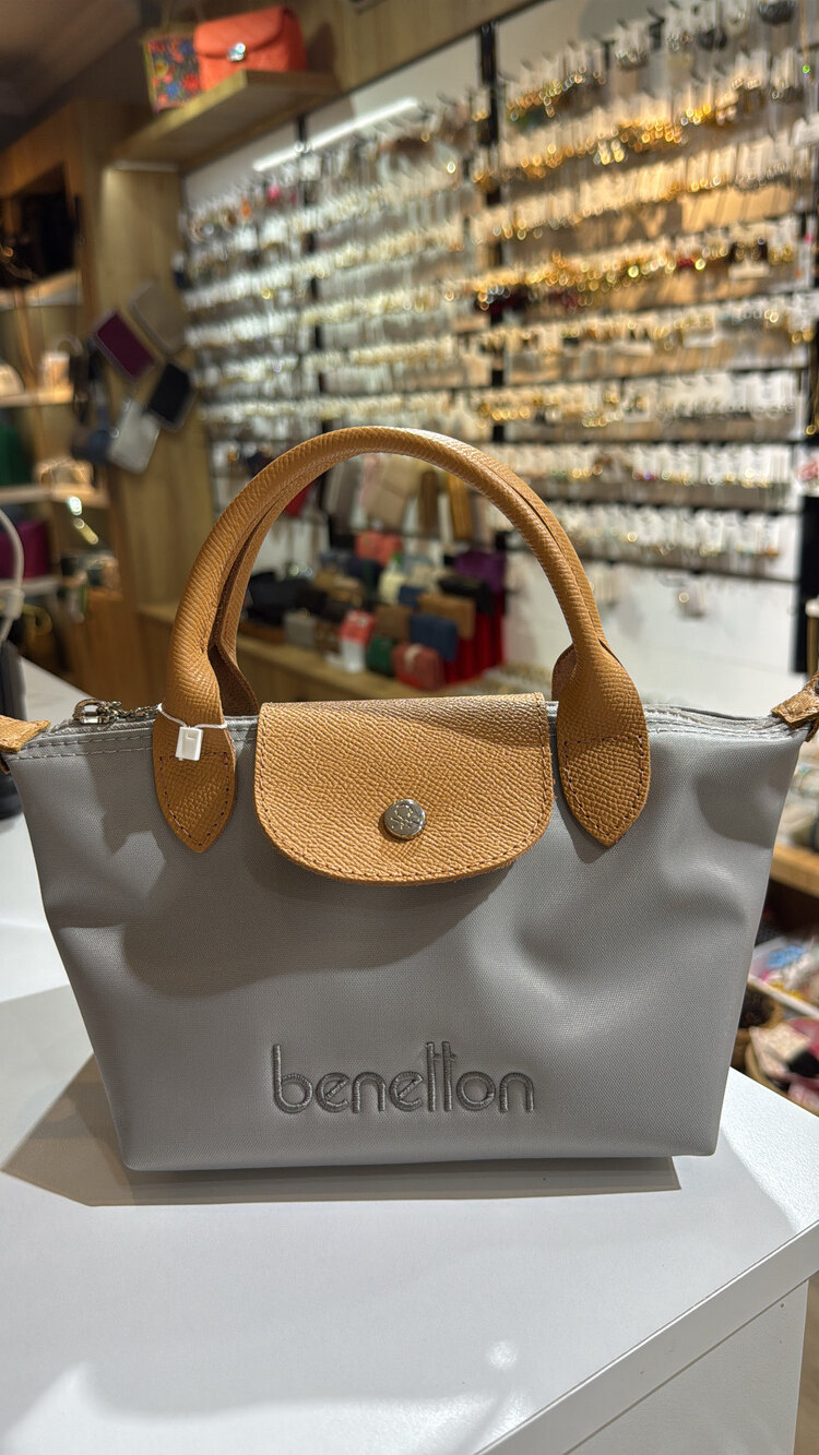 Benetton a.gri/camel el/çapraz çanta bnt 1360