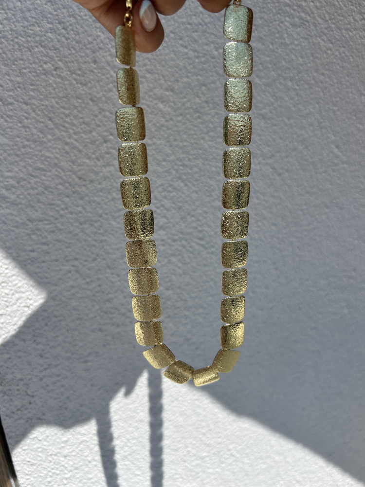 Premium seri tasarım choker pul kolye