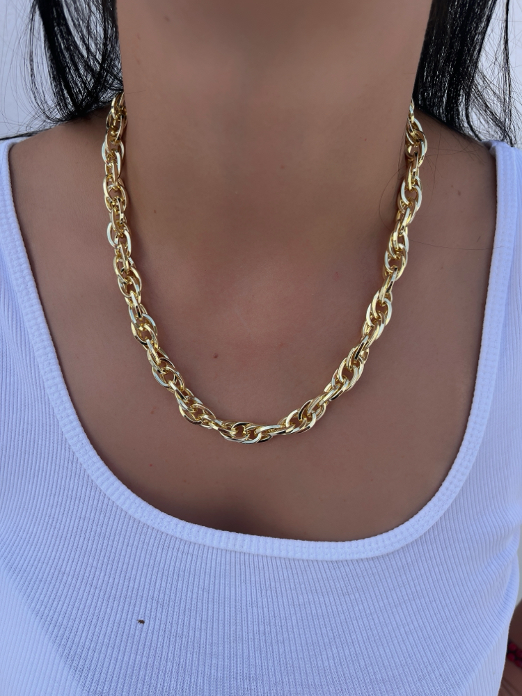 Premium seri 14 k kuyumcu model kolye 