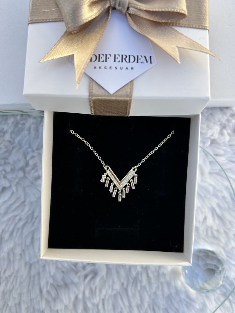 Piremium seri tasarım kolye 