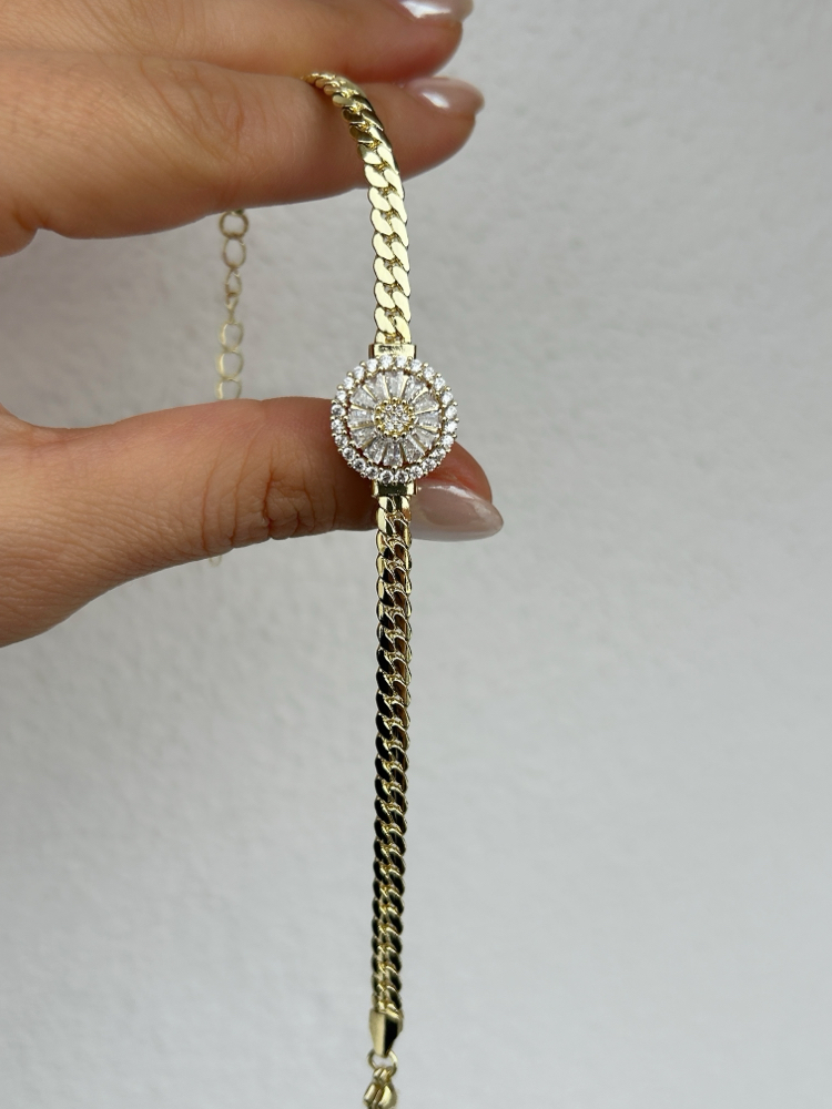 Altın kaplama 14k reis model bileklik
