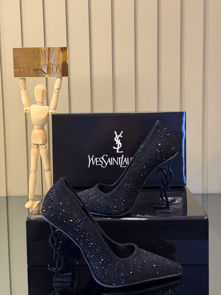 Yves Saint Laurent Siyah İthal Ayakkabı