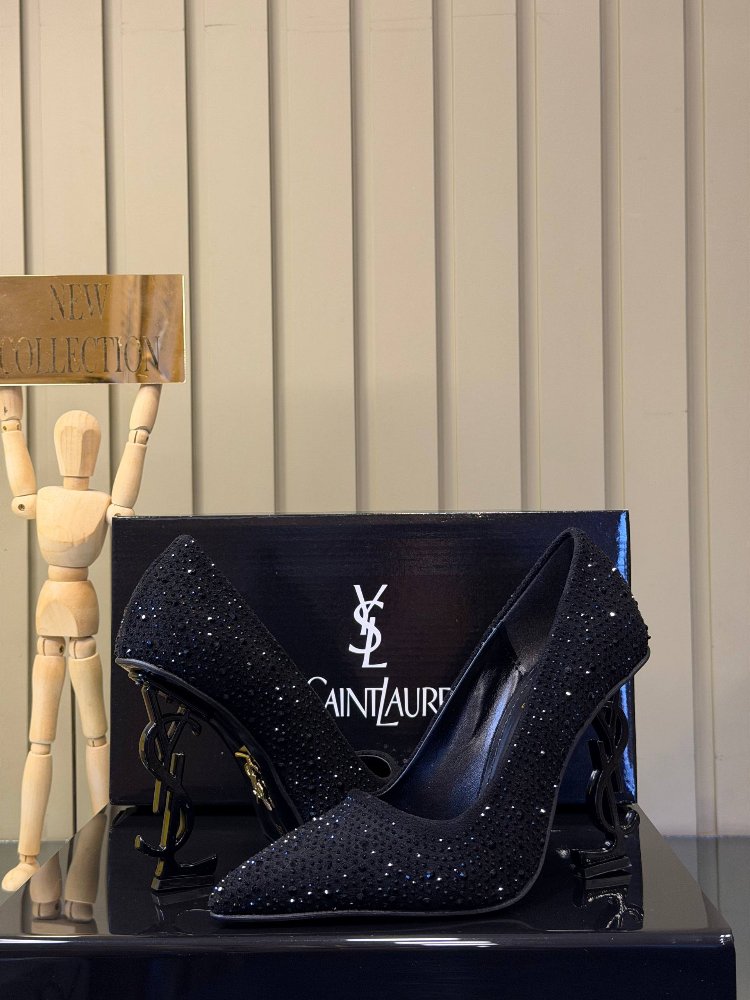 Yves Saint Laurent Siyah İthal Ayakkabı