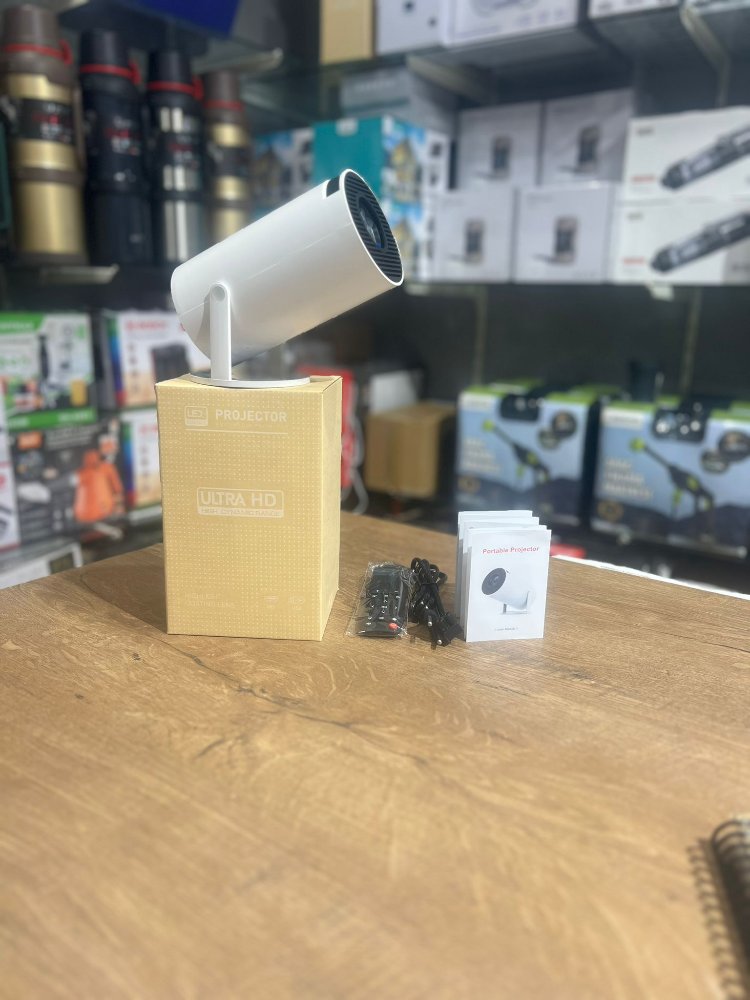 Android, Wifi özellikli, ultra HD projeksiyon cihazı