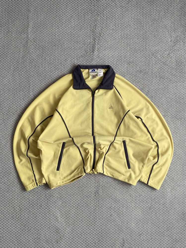 Vintage 90s Adidas Bomber Kadife Ceket