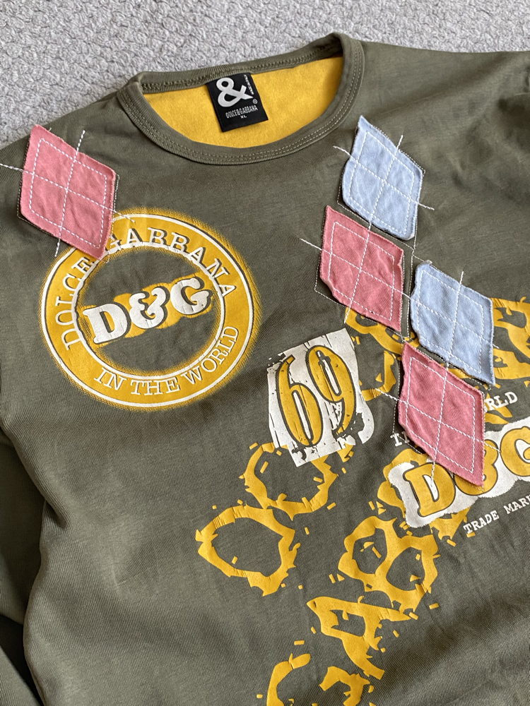 Vintage Y2K Dolce Gabbana Long Sleeve