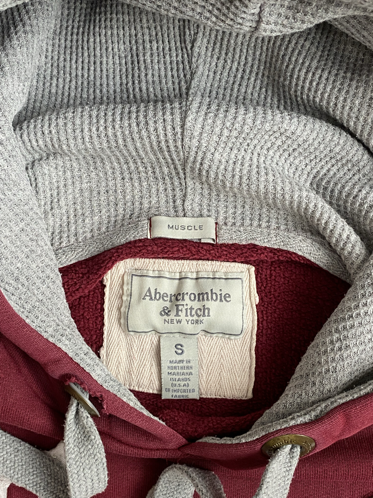 Vintage 00s Abercrombie Kapüşonlu