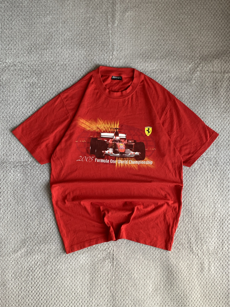 Vintage 2005 Ferrari World Champions Tee
