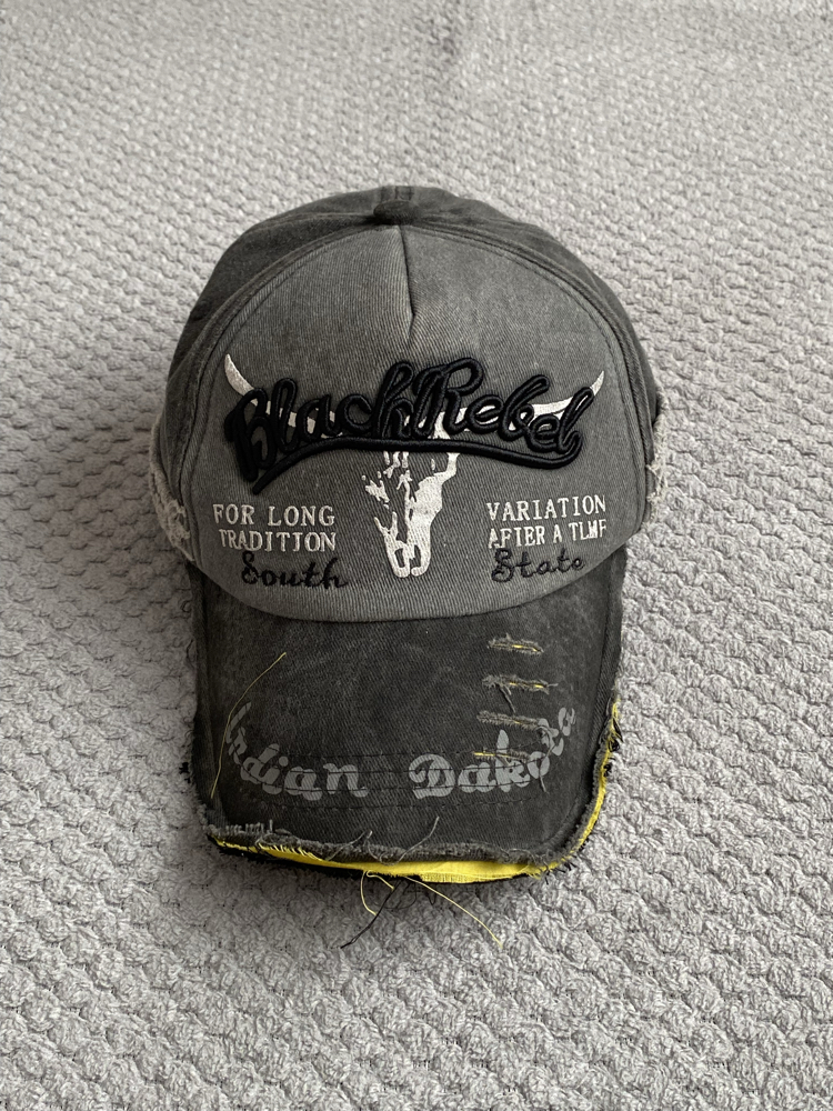 Vintage Distressed Washed Beyzbol Şapkası