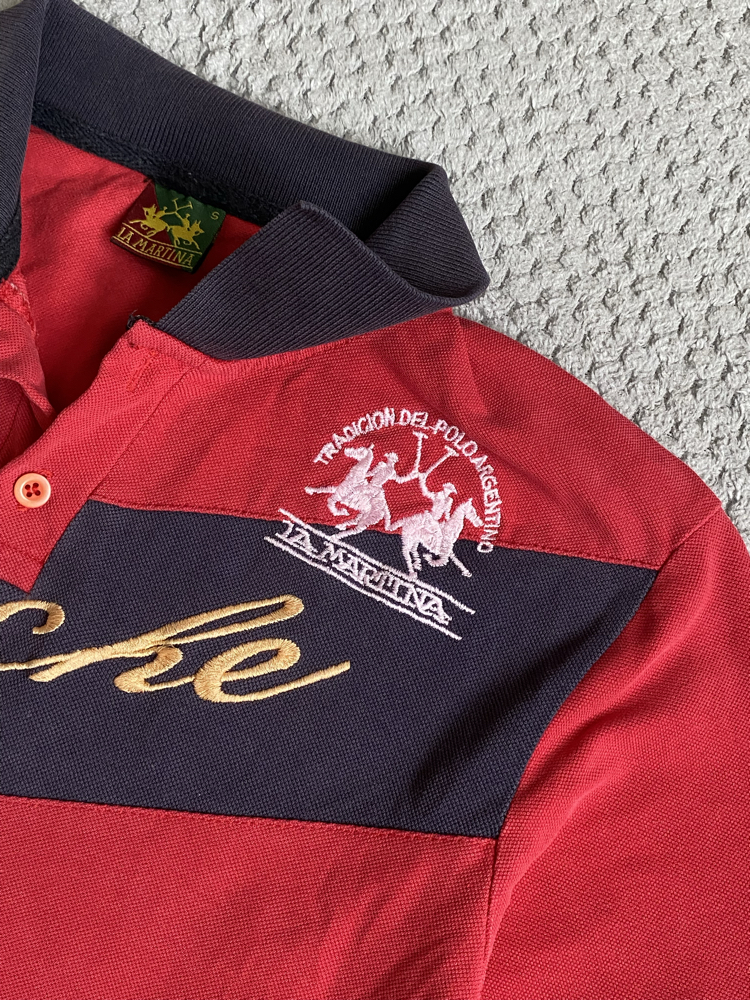 Vintage 00s La Martina Polo Yaka Tee