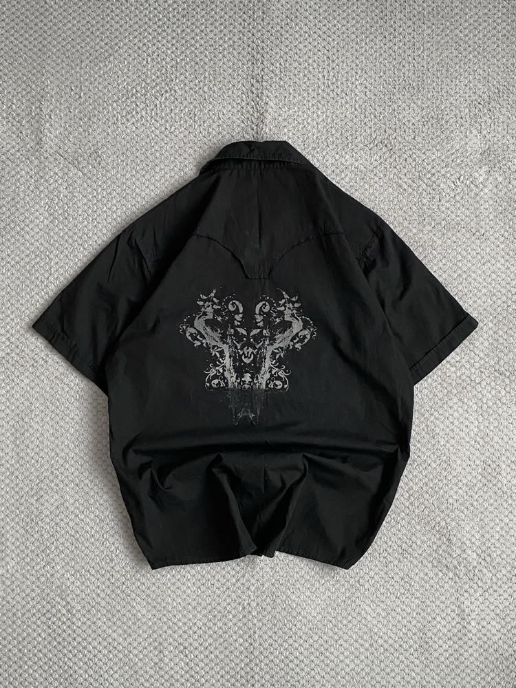Vintage Y2K Affliction type Gömlek