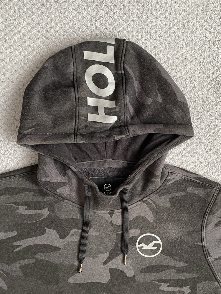 Vintage 2000s Hollister Camo Hoodie