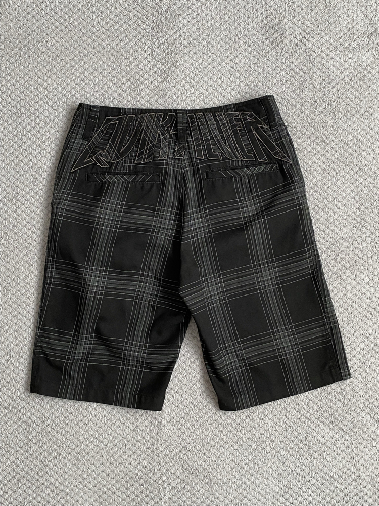 Vintage Y2K Quiksilver Plaid Shorts 