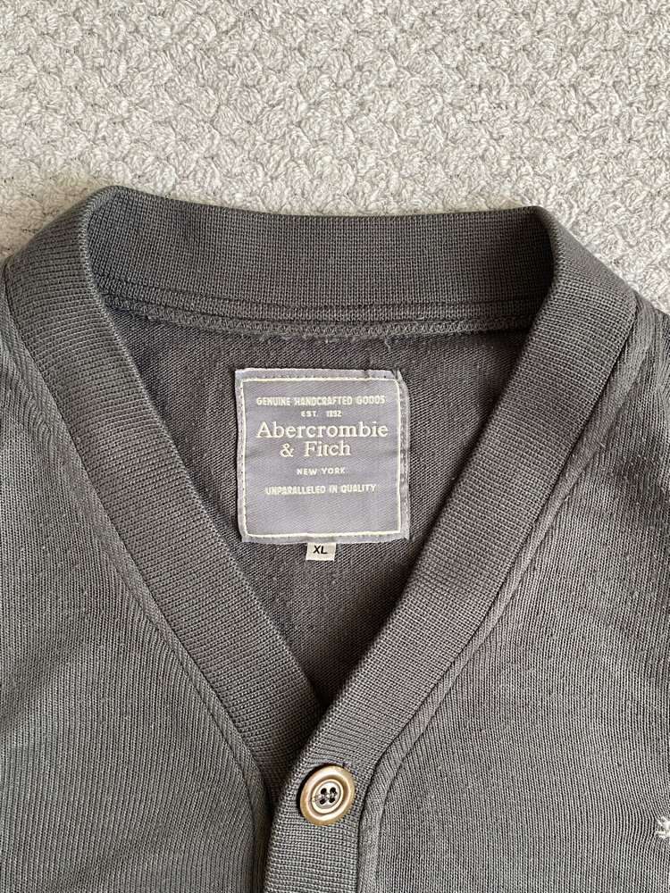 Vintage 00s Abercrombie Yelek Hırka