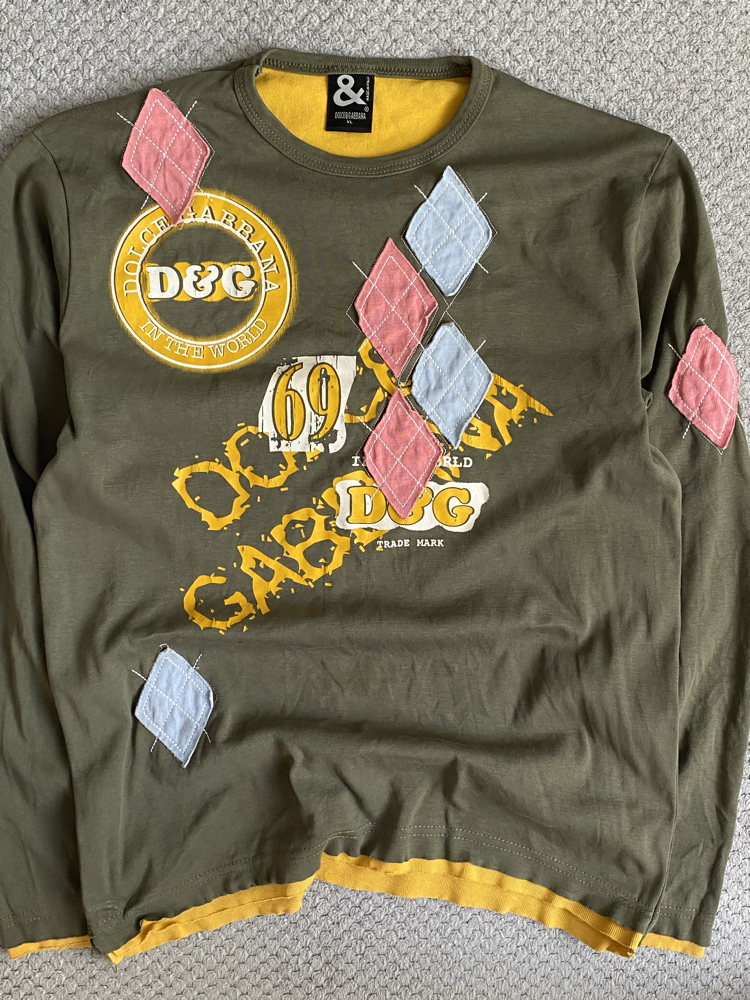 Vintage Y2K Dolce Gabbana Long Sleeve