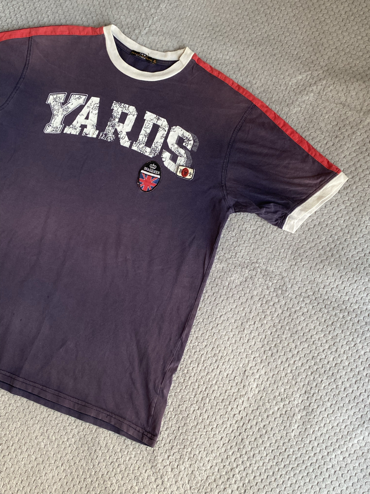 Vintage Y2K Yards UK Flag Tee