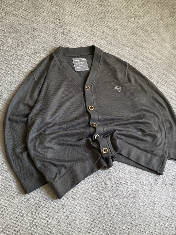 Vintage 00s Abercrombie Yelek Hırka