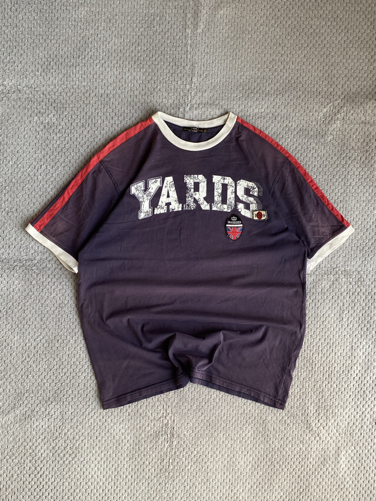 Vintage Y2K Yards UK Flag Tee