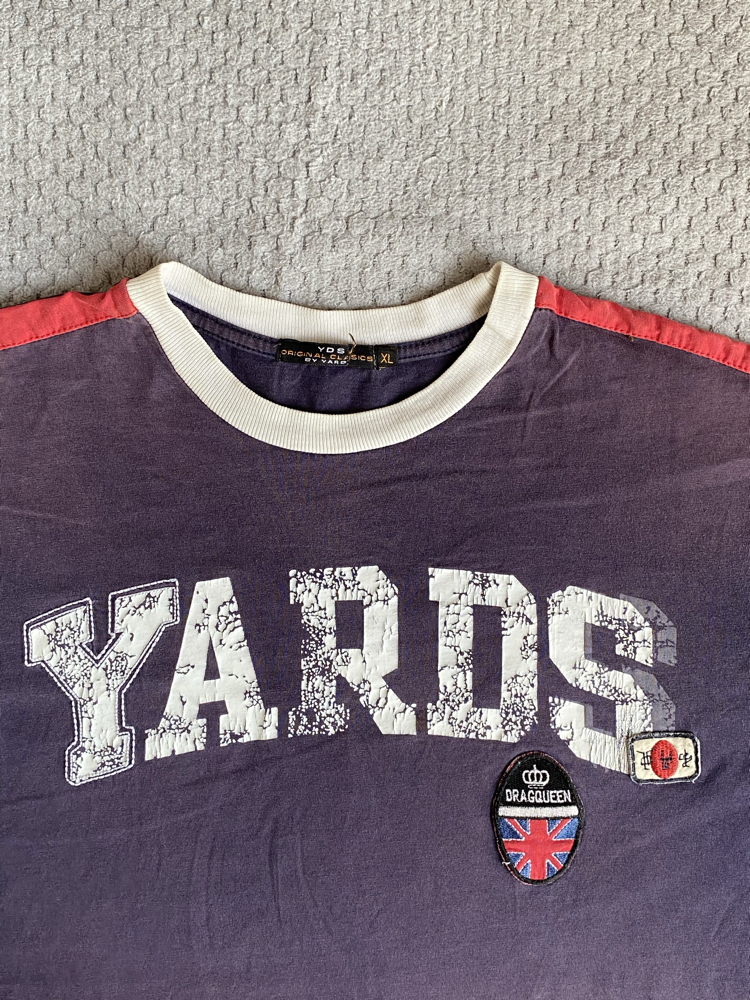 Vintage Y2K Yards UK Flag Tee