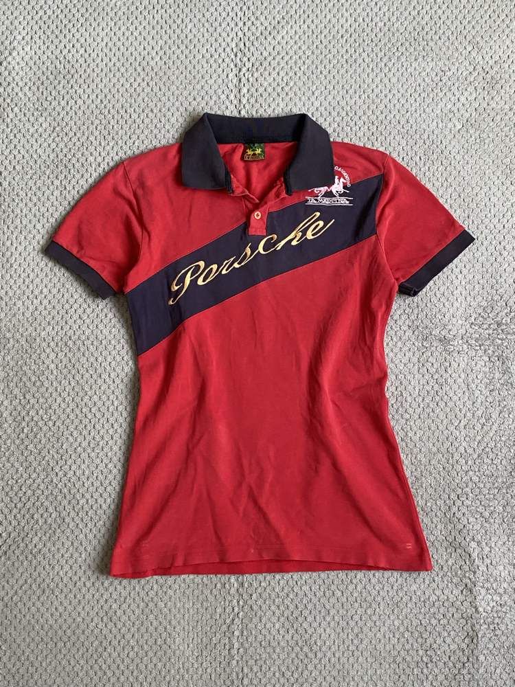 Vintage 00s La Martina Polo Yaka Tee