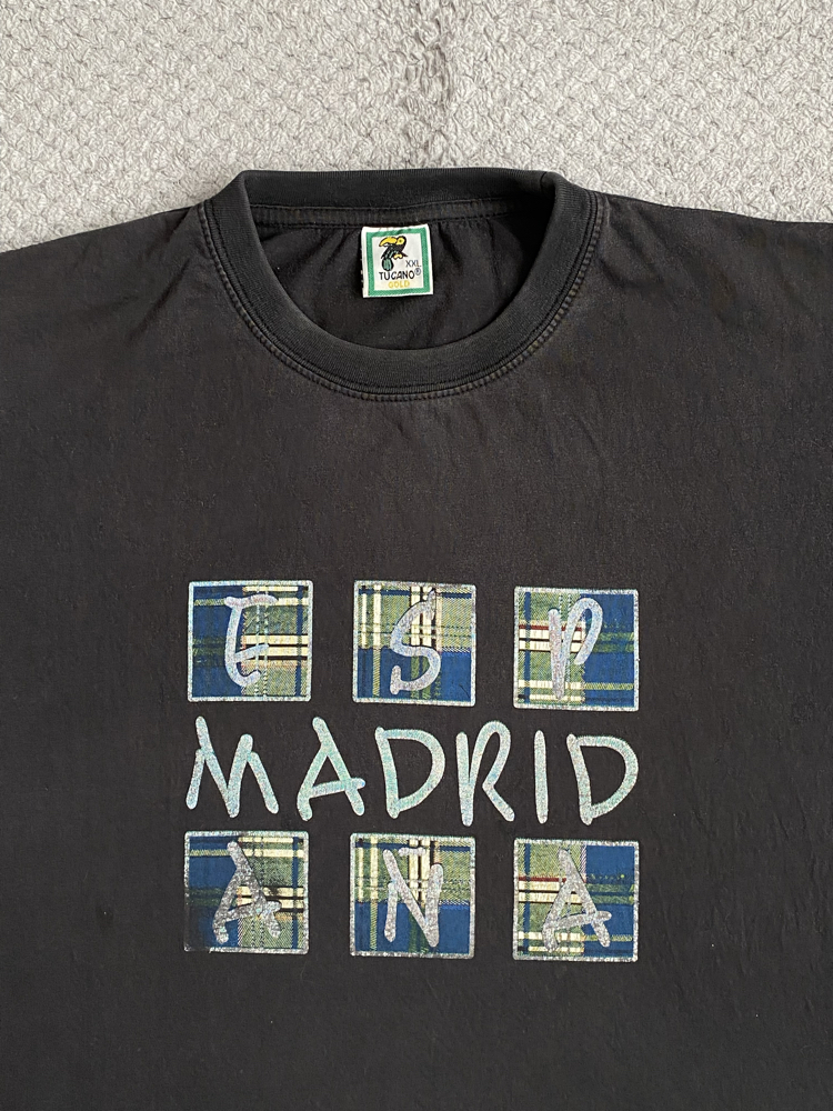 Vintage 00s Madrid Espana T-Shirt