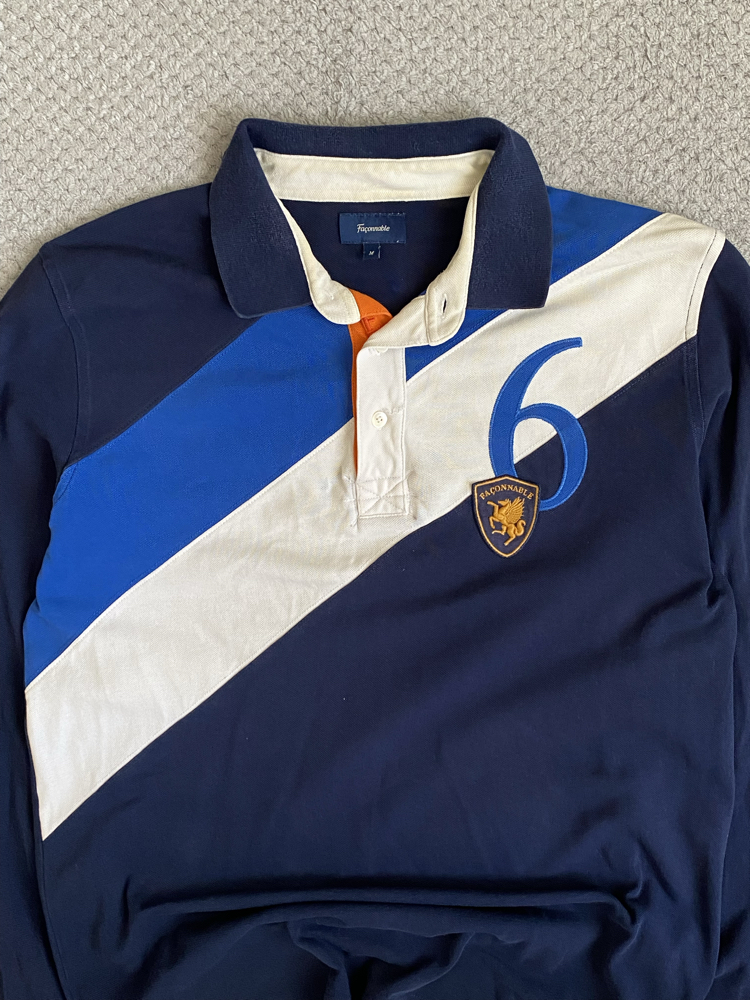 Vintage Polo Rugby Style Long Sleeve