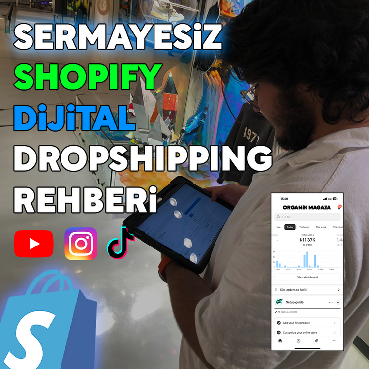Sermayesiz Shopify Dropshipping Rehberi