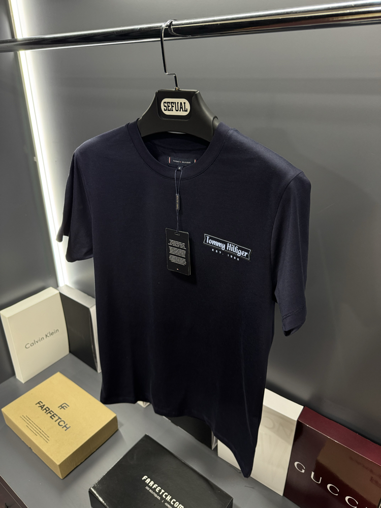 TH Premium T-Shirt (sırt detay) lacivert
