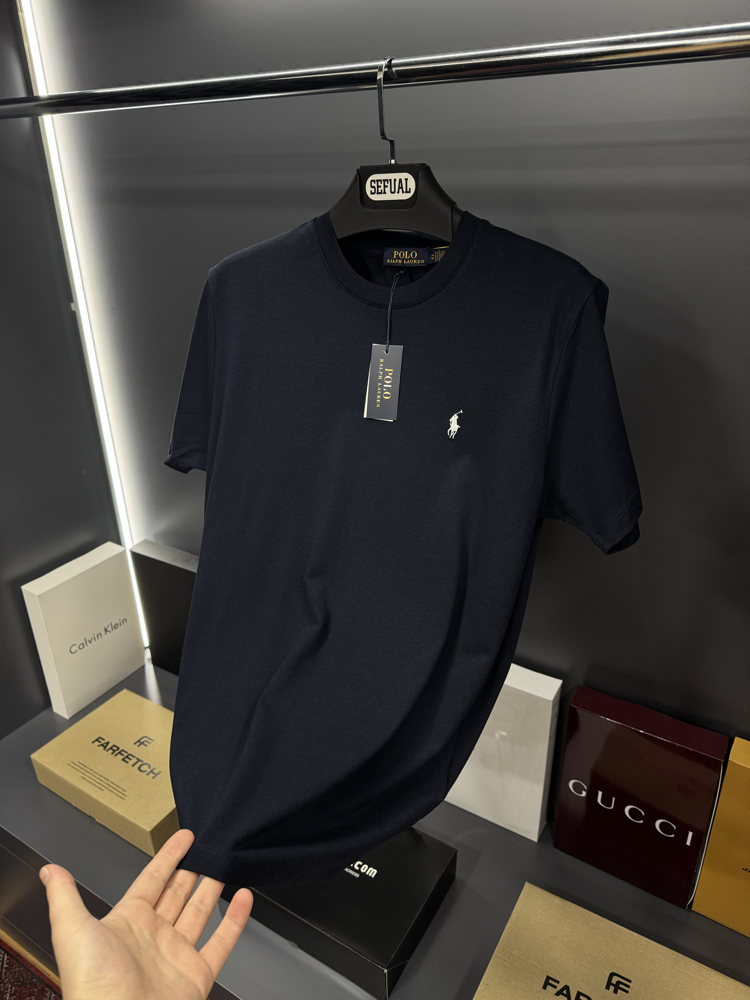 RL Premium T-Shirt (kırışmayan kumaş) lacivert
